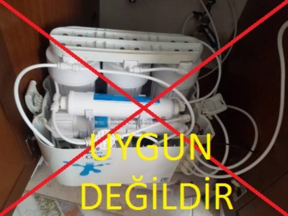 ( MEMBRANSIZ ) İHLAS CEBİLON UNİQUE UYUMLU 4LÜ ÖN FİLTRE TAKIMI ( CEBİLON DİJİTAL CİHAZ UYUMLU ) - 6