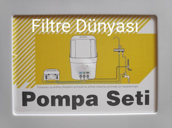 Pompasız Su Arıtma Cihazı Için Pompa Seti Reverse Osmosis Uyumlu 24v 1,2 A Pompa Seti - 0