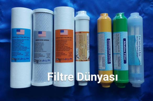 USA Su Arıtma Filtresi 7li Alkalin Mineral İnfrared MEBRANSIZ - 0